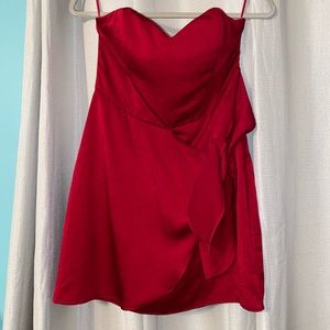 EXPRESS strapless dress